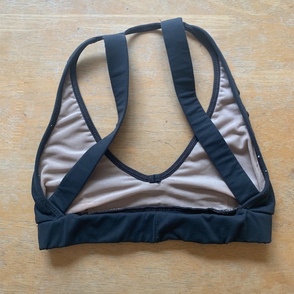 Jo Jax Dark Grey Tri Top and Booty Short Set - Picture 5 of 7